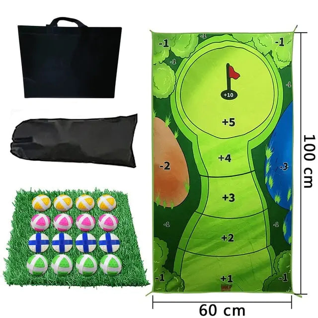 Golf Game Mat Set