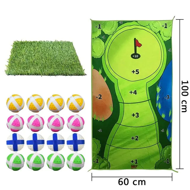 Golf Game Mat Set