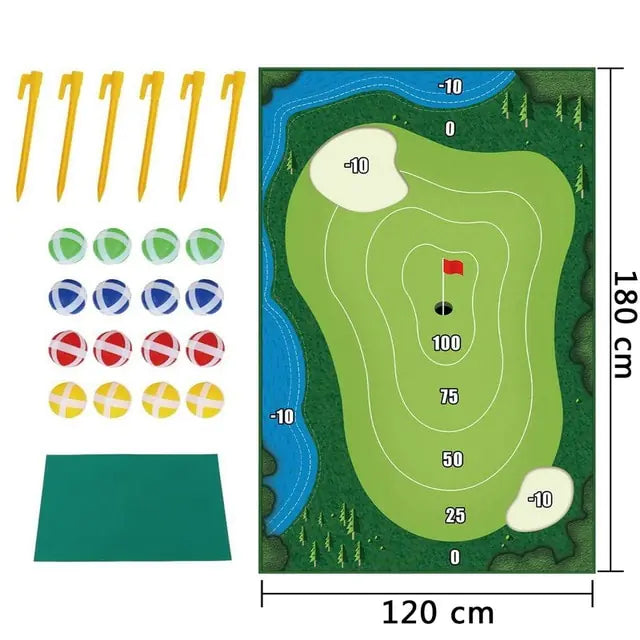 Golf Game Mat Set