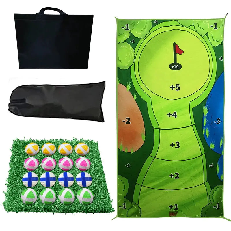 Golf Game Mat Set